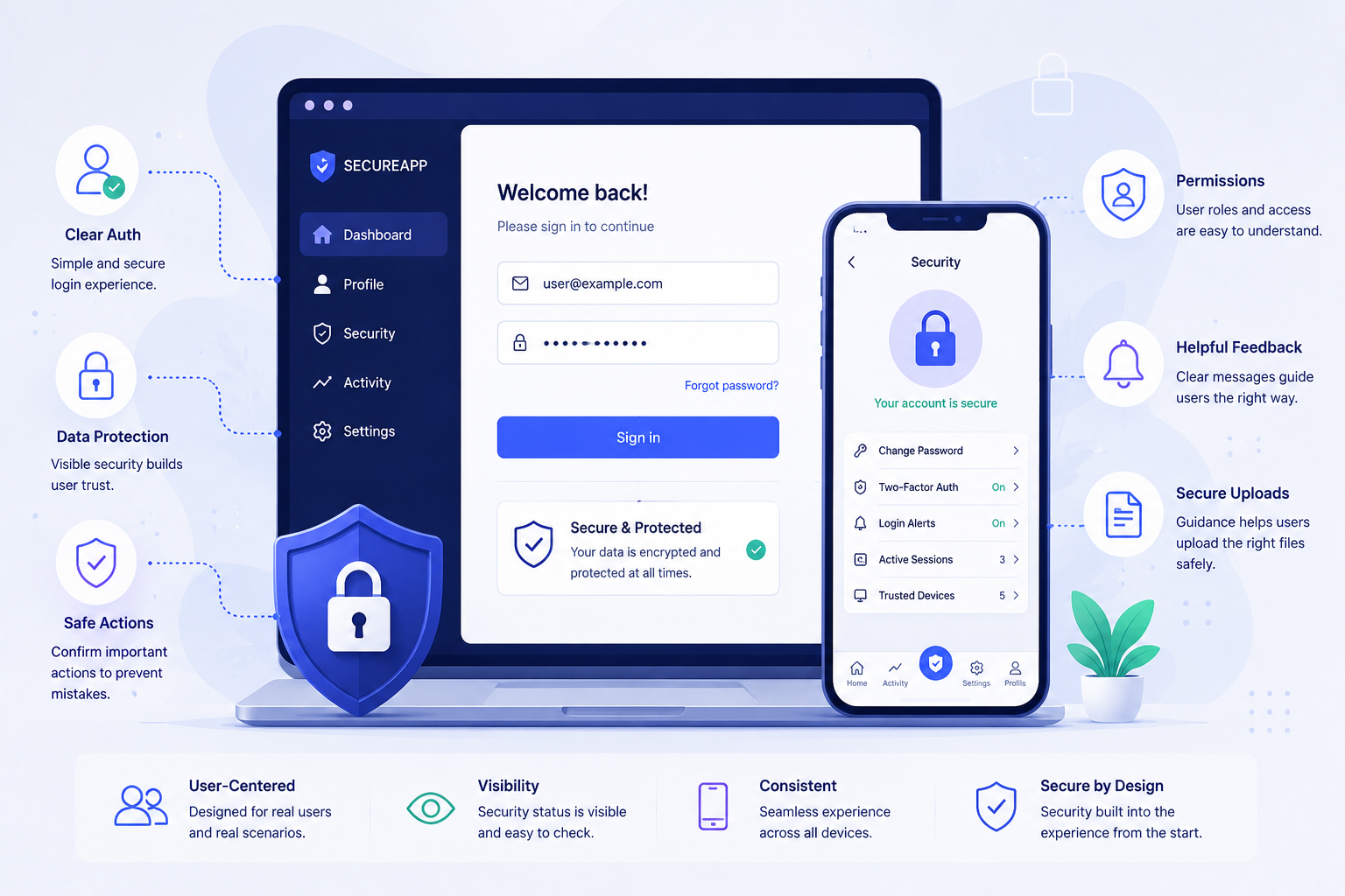 UI/UX Design and Cybersecurity: Why a Secure Product Must Also Be Easy to Use
