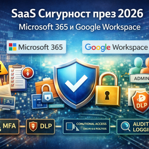 SaaS сигурност през 2026: как да намалите риска в Microsoft 365 и Google Workspace (без да усложнявате живота на екипите)