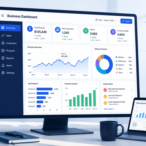 Data Dashboards for Business: Turning Information into Better Decisions